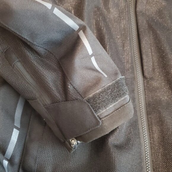 CORTECH Aero-Flo Motorcycle Jacket‎ Mens Medium Street Riding Padded Black - Picture 15 of 16